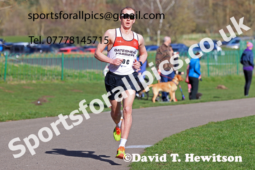Senior Mens 2026 NECAA Royal Signals Road Relays, Hetton Lyons Country Park, Hetton le Hole. Photo: David T. Hewitson/Sports for All Pics